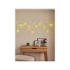George Home white LED star moon curtain light 135x54cm UK version