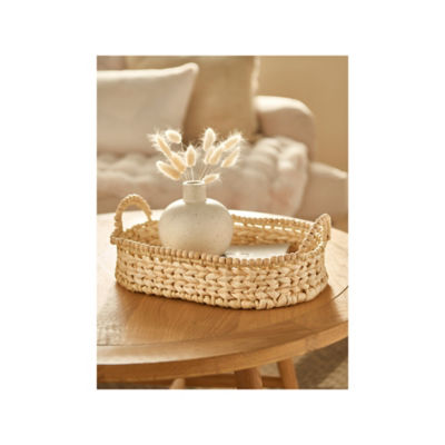 Stacey Solomon Corn Husk Beaded Tray (British brand)
