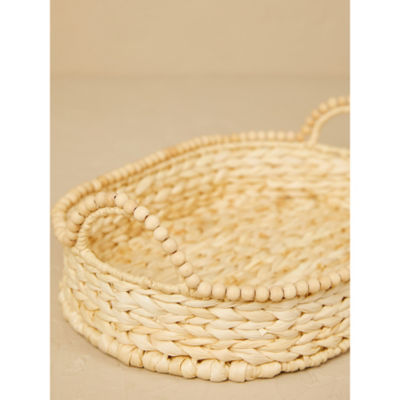 Stacey Solomon Corn Husk Beaded Tray (British brand)