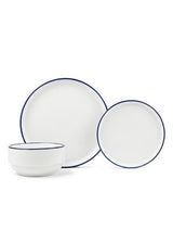 ASDA George Home Blue Rim Dinner Set- Buy online at McGrocer