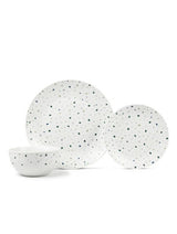 ASDA Terrazzo White and Blue 12-Piece Dinner Set- Buy online at McGrocer