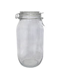 George Home clip lid canister 2000ml glass - British product