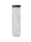 George Home acacia lid spaghetti canister 1600ml, UK version