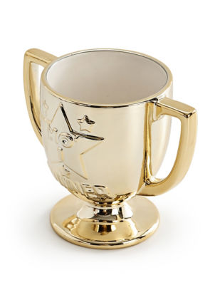 George Home earthenware trophy shaped mug (British brand)