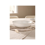 At Home with Stacey Solomon white beaded pasta bowl 20cm - British product
