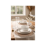 Stacey Solomon white beaded dinner set 12 piece - British product