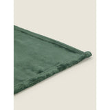 George Home green throw 120 x 150cm, UK version