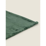 George Home green throw 120 x 150cm, UK version
