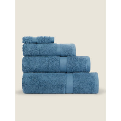 George Home Aegean Sea Blue bath towel 70cm x 130cm, UK version