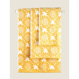 George Home yellow sunflower bath sheet, imported from the UK