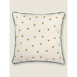 ASDA George Home Grey Bee Print Outdoor Cushion 45x45cm- Buy online at McGrocer