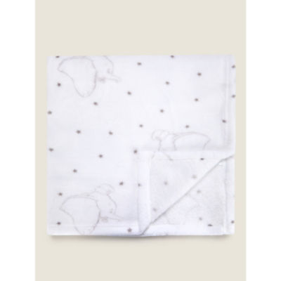 ASDA George Home Disney Dumbo Grey & White Fleece Blanket 70 x 100cm- Buy online at McGrocer