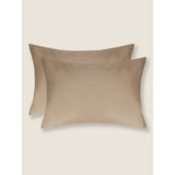George Home sateen cotton 210 thread pillowcase pair, UK version