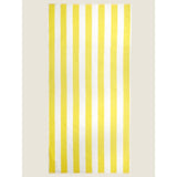ASDA George Home Yellow & White Stripe Beach Towel- Buy online at McGrocer