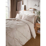 ASDA George Home Plain Diamond Pleat Double Duvet Set- Buy online at McGrocer