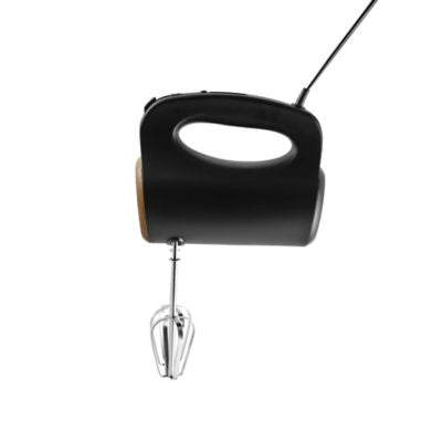 ASDA Matte Black Scandi Hand Mixer with 5-Speed Settings, Turbo Mode, and Dishwasher Safe Beaters- Buy online at McGrocer