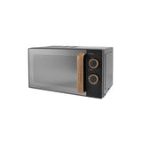 ASDA George Home Matte Black Scandi Manual Microwave 17L- Buy online at McGrocer