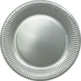 George Home silver paper plates 12pk, UK version