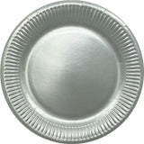 George Home silver paper plates 12pk, UK version