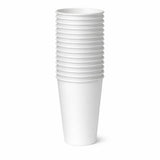 George Home white small paper tumblers 8oz 15-pack, UK version