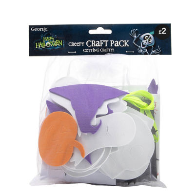 George Creepy Craft Pack felt crafting kit, UK version