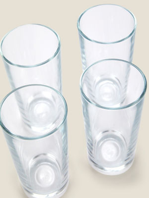 George Home 4 Pack Basic Glasses 270ml, UK version