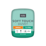 George Home Soft Touch Duvet 7.5 Tog Single, UK version