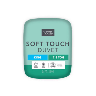 George Home Soft Touch Duvet King 7.5 tog, UK version