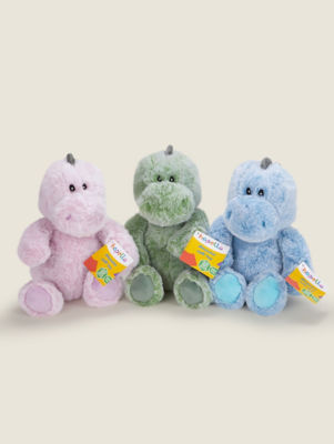 Hapello Dino plush soft toy colours may vary, UK version