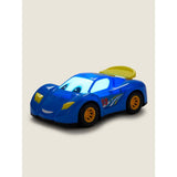 Hapello blue racing car interactive toy - British product
