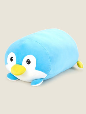 Hapello Penguin Cuddle Squish plush toy 50cm, imported from the UK