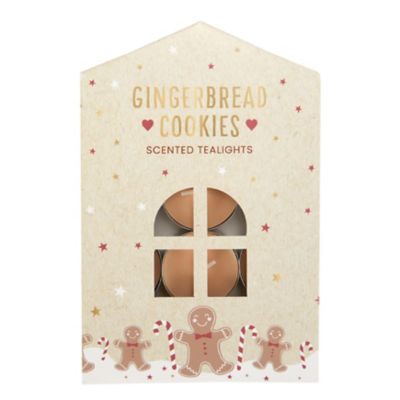 George Home gingerbread scented tealights (British brand)