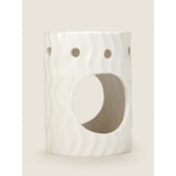 ASDA George Home White Textured Sculptural Ceramic Oil Burner- Buy online at McGrocer