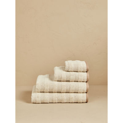 At Home with Stacey Solomon natural textured bath towel - British product