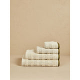 Stacey Solomon hand towel cream textured two-tone - British product