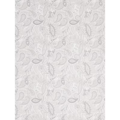 George Home Grey Paisley duvet set Super King, UK version