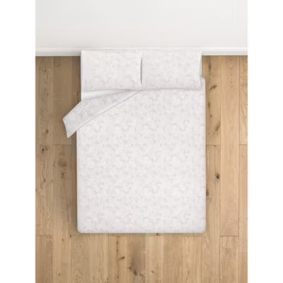 George Home Grey Paisley duvet set Super King, UK version