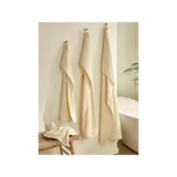 At Home with Stacey Solomon Cream Popcorn Textured Bath Sheet 100 x 150 cm