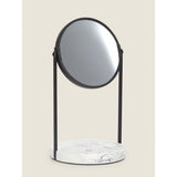George Home black marble base bathroom mirror 18.5 x 8 x 26 cm, UK version