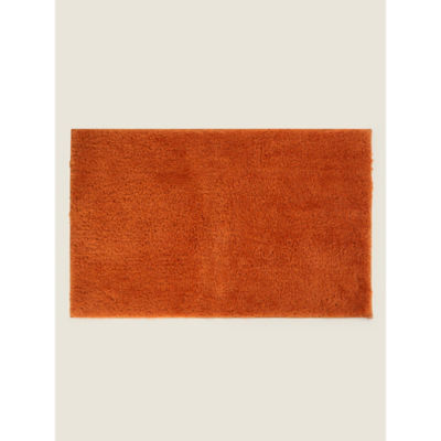 George Home orange bath mat 50cm x 80cm, UK version