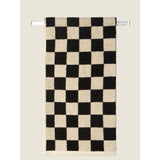 George Home checkerboard bath sheet 100cm x 150cm, UK version