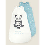 ASDA George Home Panda Sleep Bag 2.5 Tog (18-36M) Set of 2- Buy online at McGrocer