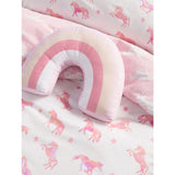 George Home ombre unicorn single duvet set, UK version