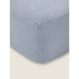 ASDA George Home Blue Brushed Cotton Fitted Sheet Single- Buy online at McGrocer