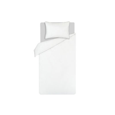 George Home Just Wellness White Cool Touch TENCEL Duvet Set - Super King