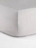 George Home Grey TENCEL Fitted Sheet Super King, UK version