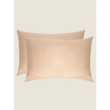 George Home natural white pillowcase pair 48x74 cm, UK version