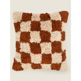 ASDA George Home Tufted Checkerboard Cushion 45 x 45 cm- Buy online at McGrocer