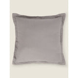 George Home Grey Solid Dyed Cushion 45 x 45 cm