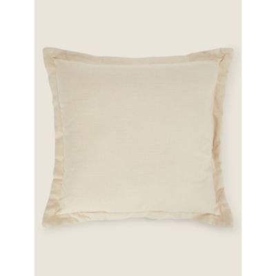 ASDA George Home Naturfarget Ensfarvet Pute 45x45cm Bomull - Kjøp online hos McGrocer